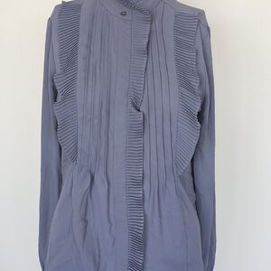 Express Women's Blouse in Slate Blue